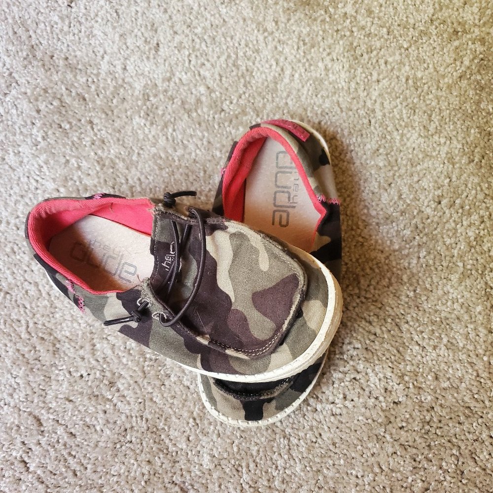 Hey Dude Kids Youth 10 Camo